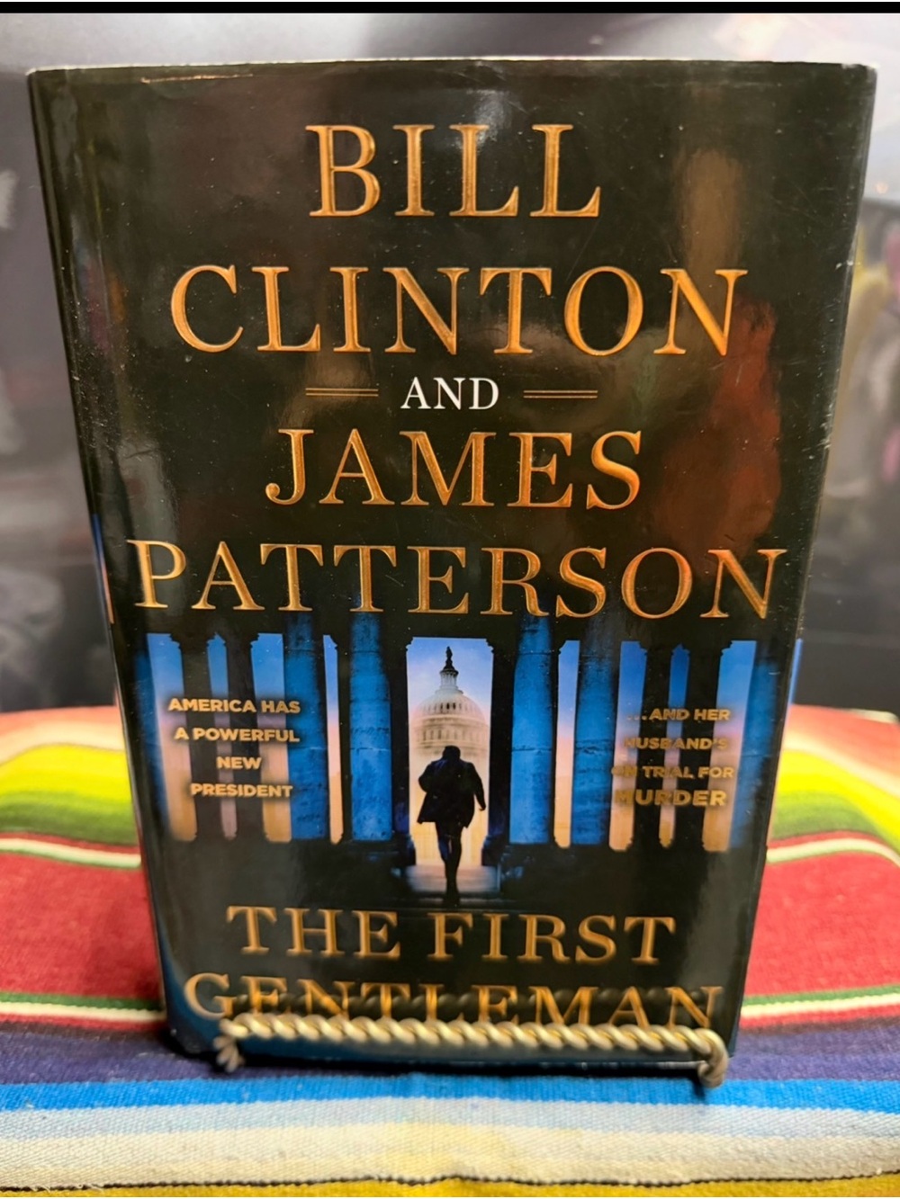 The First Gentleman by Bill Clinton and James Patterson - Black/Blue Hardcover
